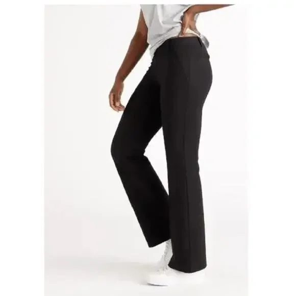 Ultra-Stretch Ponte Bootcut Pant -Regular / Black / Small - Picture 1 of 4